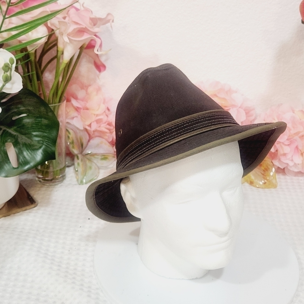 STETSON 150th Aniversary Cotton Safari Style Hat Size Medium - Picture 5 of 9